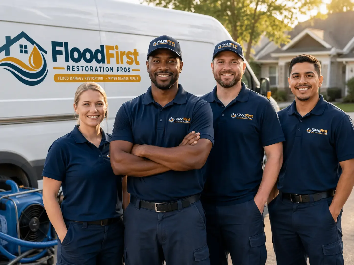 Flood Damage Restoration company in Hudgins, VA